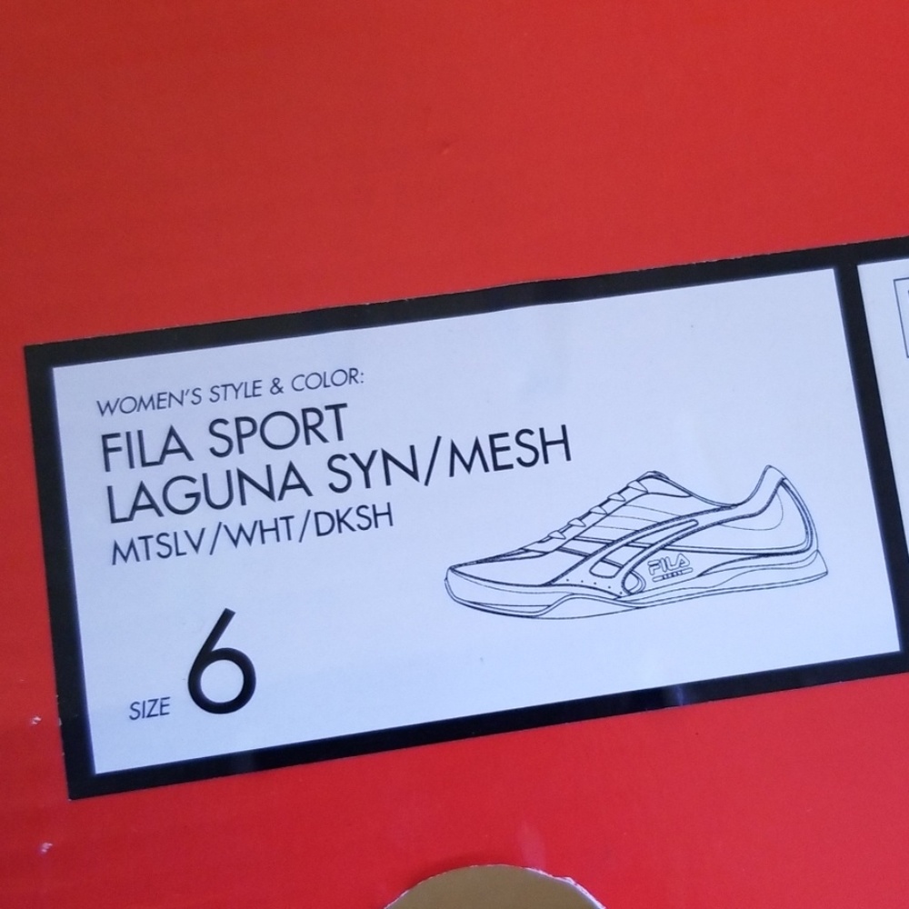Fila Sport Laguna Syn/Mesh - Size 6 View 6